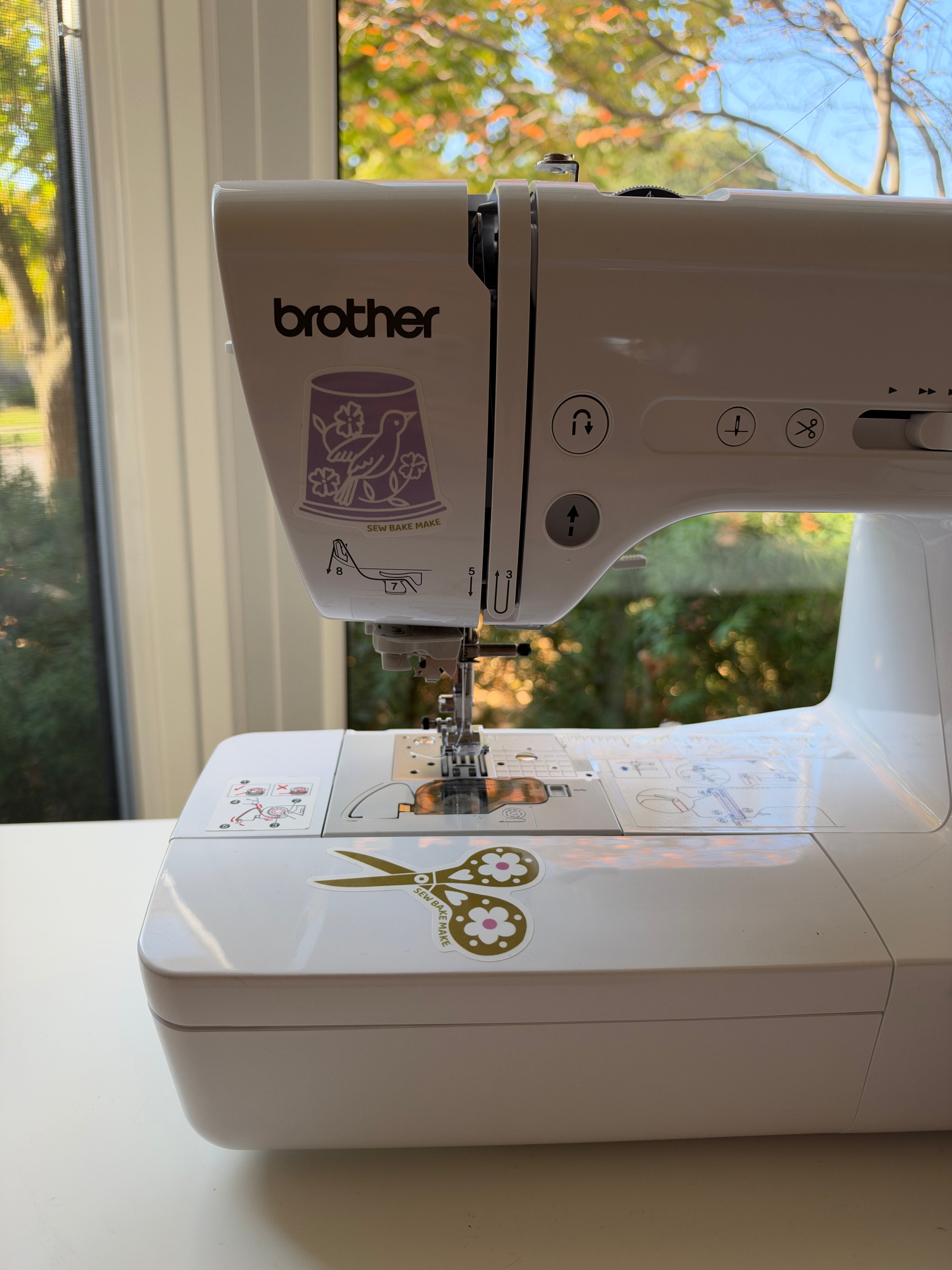 Sewing Sticker